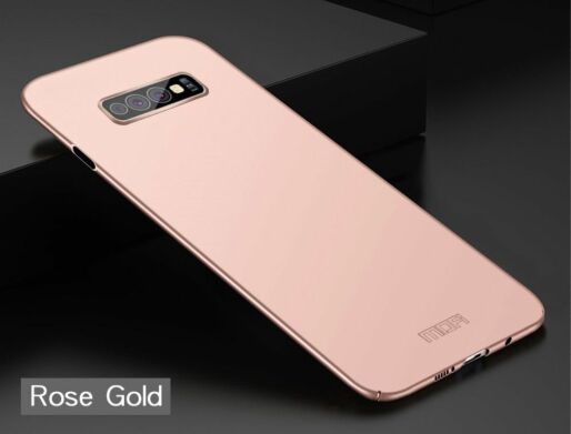 Пластиковый чехол MOFI Slim Shield для Samsung Galaxy S10e -Rose Gold