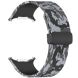 Ремешок Deexe Camouflage Pattern для Samsung Galaxy Watch Ultra (47mm) - Dark Grey. Фото 2 из 6