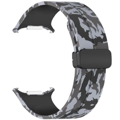 Ремешок Deexe Camouflage Pattern для Samsung Galaxy Watch Ultra (47mm) - Dark Grey