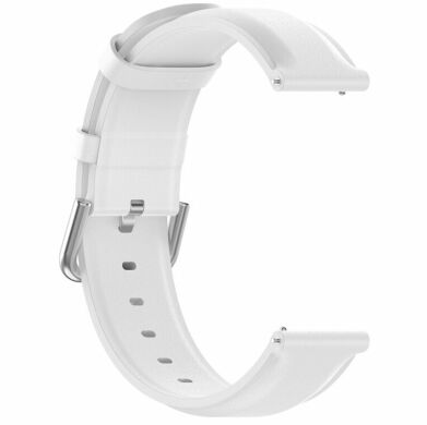 Ремінець Deexe Classic Strap для годинників з шириною кріплення 20мм - White