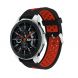Ремешок Deexe Dual Color для Samsung Galaxy Watch 46mm / Watch 3 45mm / Gear S3 - Black / Red. Фото 1 из 4