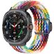 Ремешок Deexe Knitted Strap для Samsung Galaxy Watch Ultra (47mm) - Rainbow. Фото 2 из 5