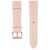 Ремінець Deexe Leather Strap для годинників з шириною кріплення 22мм - Light Pink