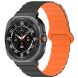 Ремешок Deexe Magnetic Band для Samsung Galaxy Watch Ultra (47mm) - Black / Orange. Фото 2 из 7