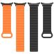 Ремешок Deexe Magnetic Band для Samsung Galaxy Watch Ultra (47mm) - Grey / Orange. Фото 5 из 7