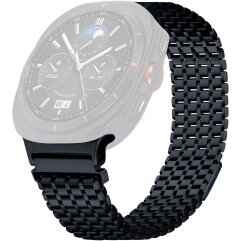 Ремешок Deexe Pulsar для Samsung Galaxy Watch 8 (40/44mm) / 8 Classic / Ultra (2025) - Titanium Grey