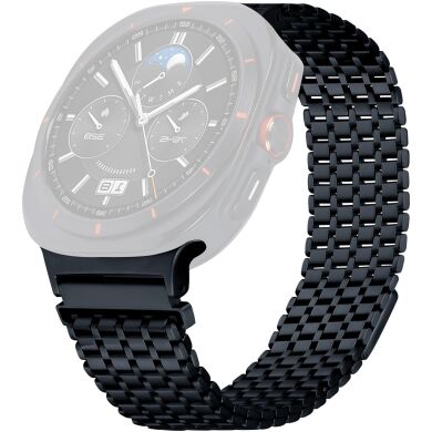 Ремешок Deexe Pulsar для Samsung Galaxy Watch 8 (40/44mm) / 8 Classic / Ultra (2025) - Titanium Grey