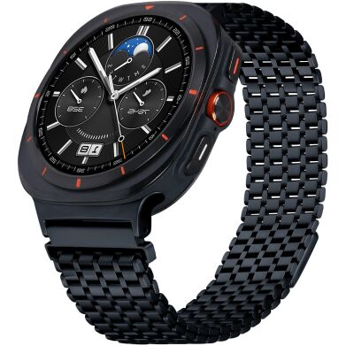 Ремешок Deexe Pulsar для Samsung Galaxy Watch 8 (40/44mm) / 8 Classic / Ultra (2025) - Titanium Grey