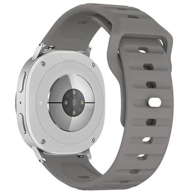 Ремешок KALEBOL Wave Pattern для Samsung Galaxy Watch 8 (40/44mm) / 8 Classic - Grey