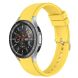 Ремешок UniCase Silicone Strap для Samsung Galaxy Watch 4 Classic (46mm) / Watch 4 Classic (42mm) / Watch 4 (40mm) / Watch 4 (44mm) - Mango Yellow. Фото 2 из 3
