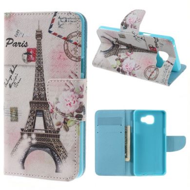 Чехол UniCase Color Wallet для Samsung Galaxy A5 2016 (A510) - Eiffel Tower B