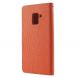 Чехол-книжка MERCURY Canvas Diary для Samsung Galaxy A8 2018 (A530) - Orange. Фото 2 из 5