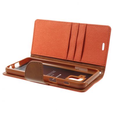 Чехол-книжка MERCURY Canvas Diary для Samsung Galaxy A8 2018 (A530) - Orange
