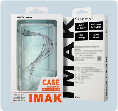 Силиконовый чехол IMAK UX-10 Series для Samsung Galaxy A07 (A075) - Transparent