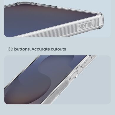 Силіконовий чохол NILLKIN Nature TPU Pro Magnetic для Samsung Galaxy S26 Ultra - Transparent
