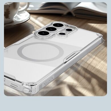 Силіконовий чохол NILLKIN Nature TPU Pro Magnetic для Samsung Galaxy S26 Ultra - Transparent