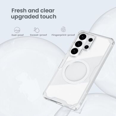 Силіконовий чохол NILLKIN Nature TPU Pro Magnetic для Samsung Galaxy S26 Ultra - Transparent