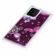 Силиконовый (TPU) чехол Deexe Fashion Glitter для Samsung Galaxy S10 Lite (G770) - Butterfly and Flower. Фото 5 из 7