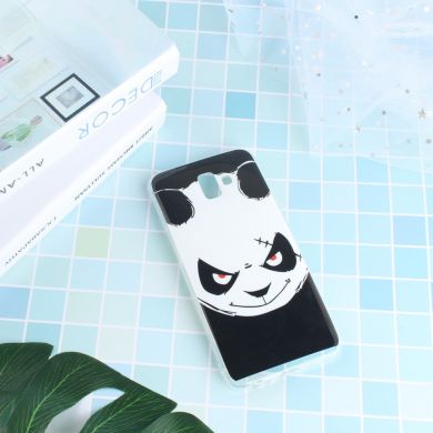 Силіконовий (TPU) чохол Deexe Life Style для Samsung Galaxy J6+ (J610), Angry Panda