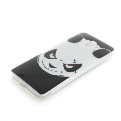 Силіконовий (TPU) чохол Deexe Life Style для Samsung Galaxy J6+ (J610), Angry Panda