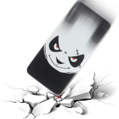 Силіконовий (TPU) чохол Deexe Life Style для Samsung Galaxy J6+ (J610), Angry Panda