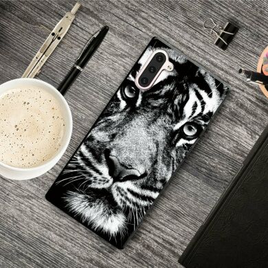 Силіконовий (TPU) чохол Deexe Life Style для Samsung Galaxy Note 10 - Tiger