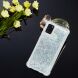 Силиконовый (TPU) чехол Deexe Liquid Glitter для Samsung Galaxy A21s (A217) - Silver. Фото 6 из 8