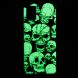 Силіконовий (TPU) чохол Deexe LumiCase для Samsung Galaxy A71 (A715) - Skulls