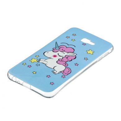 Силіконовий (TPU) чохол Deexe LumiCase для Samsung Galaxy J4+ (J415) - Unicorn Luminous TPU