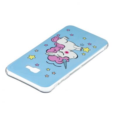 Силіконовий (TPU) чохол Deexe LumiCase для Samsung Galaxy J4+ (J415) - Unicorn Luminous TPU