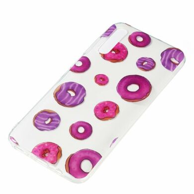 Силіконовий (TPU) чохол Deexe Pretty Glossy для Samsung Galaxy A70 (A705) - Doughnuts