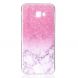 Силиконовый (TPU) чехол Deexe Pretty Glossy для Samsung Galaxy J4+ (J415) - Pink Marble. Фото 2 из 6