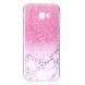 Силіконовий (TPU) чохол Deexe Pretty Glossy для Samsung Galaxy J4+ (J415) - Pink Marble