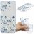 Силиконовый (TPU) чехол Deexe Pretty Glossy для Samsung Galaxy J6+ (J610) - White Flower