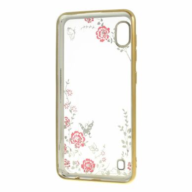 Силіконовий (TPU) чохол Deexe Shiny Cover для Samsung Galaxy A10 (A105) - Gold