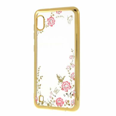 Силіконовий (TPU) чохол Deexe Shiny Cover для Samsung Galaxy A10 (A105) - Gold