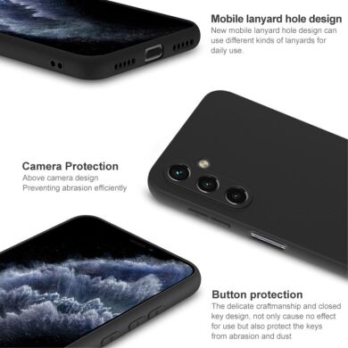 Силиконовый (TPU) чехол IMAK UC-3 Series для Samsung Galaxy A24 (A245) - Black