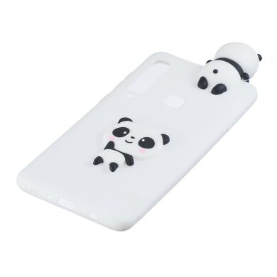 Силиконовый (TPU) чехол UniCase 3D Pattern для Samsung Galaxy A9 2018 (A920) - Panda / White Background