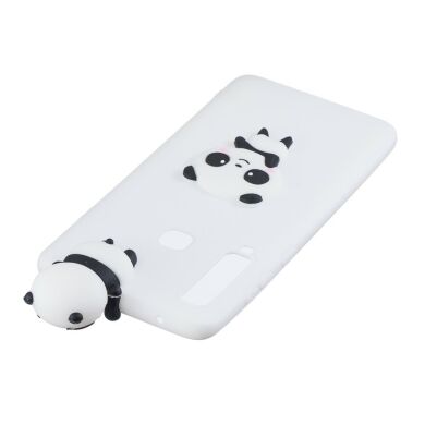 Силиконовый (TPU) чехол UniCase 3D Pattern для Samsung Galaxy A9 2018 (A920) - Panda / White Background