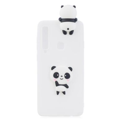 Силиконовый (TPU) чехол UniCase 3D Pattern для Samsung Galaxy A9 2018 (A920) - Panda / White Background