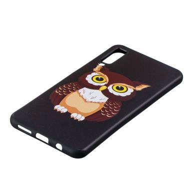 Силиконовый (TPU) чехол UniCase Color Style для Samsung Galaxy A7 2018 (A750) - Brown Owl