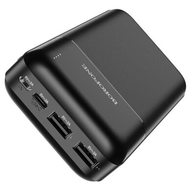 Внешний аккумулятор BOROFONE BJ16A 10W Cube (20000mAh) - Black