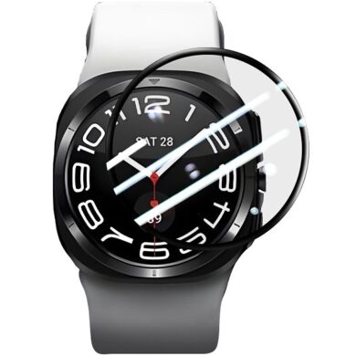 Защитная пленка RURIHAI 3D Curved Film для Samsung Galaxy Watch 6 / 7 (44mm) - Black