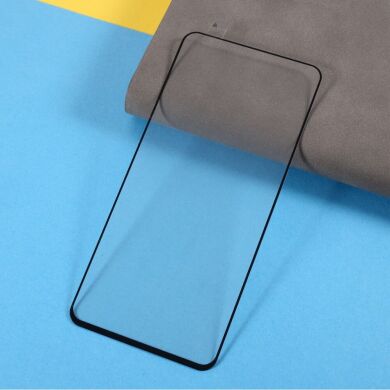Защитное стекло Deexe Full Glue Coverage для Samsung Galaxy S21 FE (G990) - Black