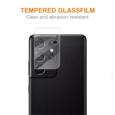 Защитное стекло на камеру AMORUS Lens Protector для Samsung Galaxy S22 Ultra (S908)