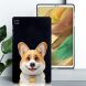Защитный чехол Deexe Animal Series для Samsung Galaxy Tab A7 Lite (T220/T225) - Corgi. Фото 2 из 5