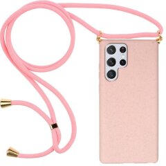 Защитный чехол Deexe Astra Case для Samsung Galaxy S22 Ultra - Pink