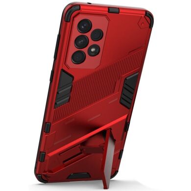 Защитный чехол Deexe Bibercas для Samsung Galaxy A33 (A336) - Red
