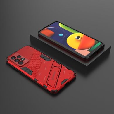 Защитный чехол Deexe Bibercas для Samsung Galaxy A33 (A336) - Red
