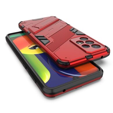 Защитный чехол Deexe Bibercas для Samsung Galaxy A33 (A336) - Red